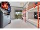 Bedroom featuring custom bunk beds with a Star Wars theme, a large TV, and a balcony with a view at 7905 Jacks Club Dr, Kissimmee, FL 34747