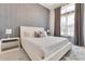 Bedroom showcasing a neutral color scheme, plush bedding, bedside tables, and soft natural light at 7905 Jacks Club Dr, Kissimmee, FL 34747