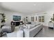 Spacious living room with modern furniture and large windows allowing for natural light at 906 Alhambra Ct, Orlando, FL 32804