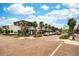 Modern commercial building with retail spaces, convenient parking, and lush landscaping at 9574 Meadow Hunt Way, Winter Garden, FL 34787