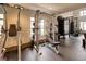 Well-equipped fitness center with modern equipment, offering a convenient workout space for residents at 9574 Meadow Hunt Way, Winter Garden, FL 34787