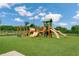 Community playground with slides, climbing structures, and swings, providing a fun and safe area for children to play at 12307 Turtle Grass Dr, Orlando, FL 32824