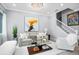 Cozy living room with natural light, stylish decor, and comfortable seating at 13437 Granger Ave, Orlando, FL 32827