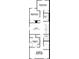 Second floor floorplan showcasing owner's suite, bedrooms, baths, utility and loft areas at 14930 Harvest St, Orlando, FL 32824