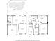 Comprehensive floor plan showcasing the layout of the home's two floors, including dimensions of rooms and outdoor spaces at 1758 Bobtail Dr, Maitland, FL 32751