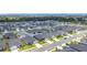 Wide aerial perspective capturing rows of homes in a Gathering-friendly neighborhood setting at 2005 Noble Dr, Davenport, FL 33837