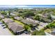 An aerial view of a well-maintained community with lush landscaping and ample parking at 206 Diamond Cv # 106, Casselberry, FL 32707