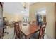Open dining room next to the living room, great for Gathering gatherings at 2106 Altoona Ln, Deltona, FL 32738