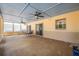 The covered outdoor patio with room to host a quiet dinner party at 2106 Altoona Ln, Deltona, FL 32738