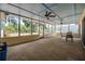 Enjoy the outdoors on this screened patio with views of the spacious backyard at 2106 Altoona Ln, Deltona, FL 32738