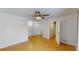 Bright, spacious bedroom featuring a ceiling fan and neutral tile at 2369 Haulover Blvd, Deltona, FL 32738