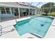 Enjoy swimming in this screened-in pool and patio area in your private backyard at 633 Lakehaven Cir, Orlando, FL 32828