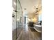 Modern bathroom featuring a walk-in shower and stylish vanity with a standalone soaking tub at 6350 Sedona Leaf Ct, Windermere, FL 34786