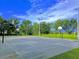 Outdoor community basketball court under a bright blue sky, perfect for sports and recreation at 7650 Comrow St # 403, Kissimmee, FL 34747