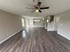 Spacious Living Room with great light with hardwood flooring at 786 Crystal Bay Ln, Orlando, FL 32828