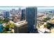 Stunning aerial view of downtown buildings featuring modern architecture at 150 E Robinson St # 2807, Orlando, FL 32801