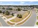 Aerial view of a residential neighborhood, showcasing the home's location at 17500 Butterfly Pea Ct, Clermont, FL 34714