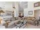 Inviting living room features high ceilings and comfortable seating arrangements at 2655 Star Lake View Dr, Kissimmee, FL 34747