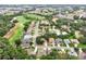 Residential area featuring well-maintained homes, mature trees, and a nearby golf course providing scenic views at 26807 Bull Run, Leesburg, FL 34748