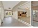Screened-in lanai featuring a seamless transition to an open kitchen at 26807 Bull Run, Leesburg, FL 34748