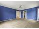 Large main bedroom featuring ample natural light and spacious design, ideal for relaxation and comfort at 3468 Woodley Park Pl, Oviedo, FL 32765