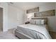 Relaxing bedroom features neutral décor, plush carpeting, and a cozy ambiance at 3850 Royal Azalea Way, Sanford, FL 32773