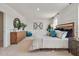 Spacious bedroom featuring neutral tones, soft carpet, and ample natural light at 3850 Royal Azalea Way, Sanford, FL 32773