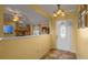 Welcoming entryway featuring tile flooring and a view into the living room at 5583 Miles Dr, Port Orange, FL 32127