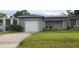 Charming single-story home with a garage, well-maintained lawn, and welcoming curb appeal at 7028 Clarcona Ocoee Rd., Orlando, FL 32818