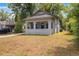 Charming single-story home features a covered porch and neutral exterior paint at 735 N Clara Ave, Deland, FL 32720