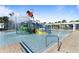 Community water park with slides, water features, and a shallow area at 8924 Bengal Ct, Kissimmee, FL 34747