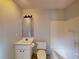 Neutral bathroom features vanity, mirror, and tub-shower combo at 17816 Se 115Th Ct, Summerfield, FL 34491