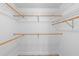 Walk-in closet with built in shelving for storage and organization at 21343 Reindeer Rd, Christmas, FL 32709