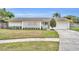 Charming single-story home with white lattice, manicured lawn, and a welcoming blue front door at 2510 Kiowa Trl, Fern Park, FL 32730