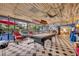 Spacious game room with a pool table and ample seating area for entertaining at 2510 Kiowa Trl, Fern Park, FL 32730