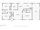 Detailed floor plan showing bedrooms, living room, dining room, and kitchen layout at 3212 Acoma Dr, Orlando, FL 32829