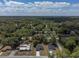 Aerial view of homes surrounded by lush green trees and landscape, nestled in a peaceful neighborhood setting at 714 Palmetto Ave, Orange City, FL 32763