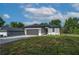 Charming single-story home featuring a two-car garage and a well-manicured lawn, blending comfort and curb appeal at 714 Palmetto Ave, Orange City, FL 32763