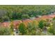 Exterior view showcasing a residential neighborhood and lush tree coverage at 1031 Marcello Blvd, Kissimmee, FL 34746