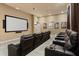 Enjoy movie nights in this private home theater with comfortable seating and a large screen at 1031 Marcello Blvd, Kissimmee, FL 34746