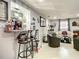 Entertaining space featuring a kitchen snack bar and a comfortable seating arrangement at 1105 Tivoli Drive, Deltona, FL 32725