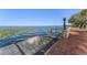 Beautiful waterfront view of the pier, clear blue water, and lush greenery at 1251 Blue Daze Ln, Eustis, FL 32726