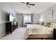 Bedroom with neutral color scheme, carpet, and furniture at 140 Elgin Blvd, Davenport, FL 33897