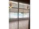 View from screened in porch of a fenced in pool area at 1621 Emily Ct, Kissimmee, FL 34744