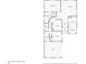 Detailed floor plan showcasing the layout of the home including bedrooms, bathrooms, kitchen and living spaces at 1653 Turtle Rock Dr, Lakeland, FL 33803