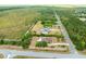 An aerial of a residential area showcases beautiful houses and surrounding greenery at 18920 Overton St, Orlando, FL 32833