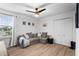 Cozy room with luxury vinyl plank flooring, natural light and neutral paint at 242 Milestone Dr, Haines City, FL 33844
