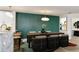 Stylish dining area featuring seating for six and modern lighting at 2460 Formax Dr, Orlando, FL 32828