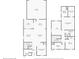 This floor plan shows the layout and dimensions of the house at 2460 Formax Dr, Orlando, FL 32828