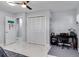 Bright bedroom offering storage and study space, blending comfort with functional design at 2803 Tech Dr, Orlando, FL 32817
